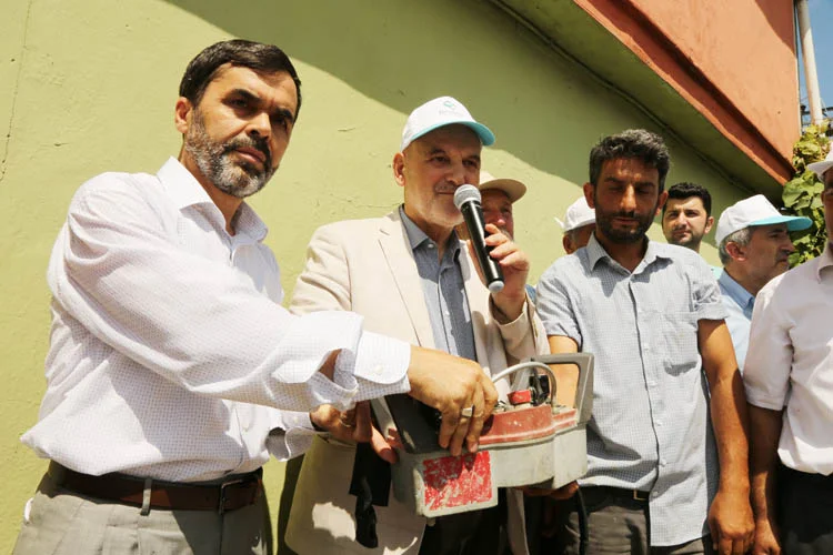 Beykoz Paşamandıra Camii'nin temeli atıldı 1 pasamandiracamitemeliatildi 4 SSfUPgw7Ru