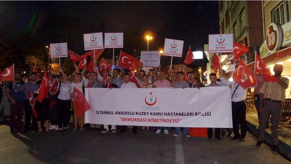 Beykoz Devlet Hastanesi personeli Kısıklı'da nöbetteydi 3 saglik nobet kisikli 1 J bce7QdrT