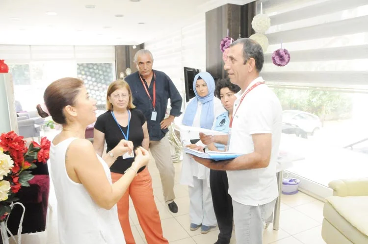 Beykoz güzellerinin salonları denetlendi 1