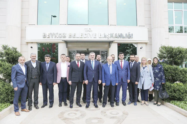 AK Parti İl Başkanı Şenocak Beykoz'u ziyaret etti 3 senocak beykoz belediyesini ziyaret etti