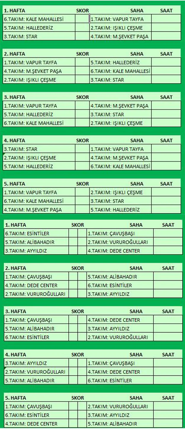 Soğuksu turnuva kuraları çekildi 2 soguksu cek nFnA P9bq