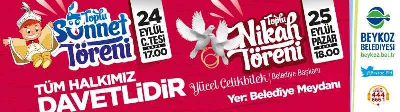Beykoz’da bu hafta sonu şenlik var! 3 sunnetnikahpankart 01 800 5361hdizaX