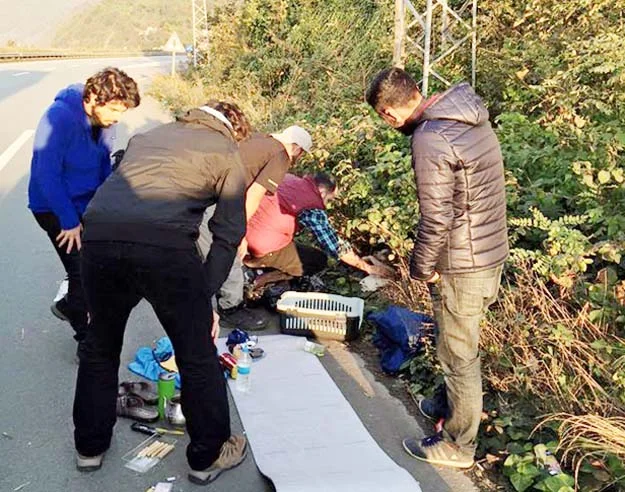 Beykoz'dan Karadeniz'e Barış Yürüyüşü'nün serüveni 2 yu wLm0bmToGr