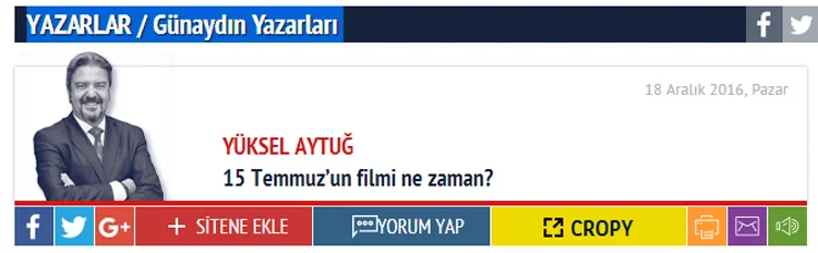 15 Temmuz Filminde Kaşıtoğlu'da oynasın mı? 1