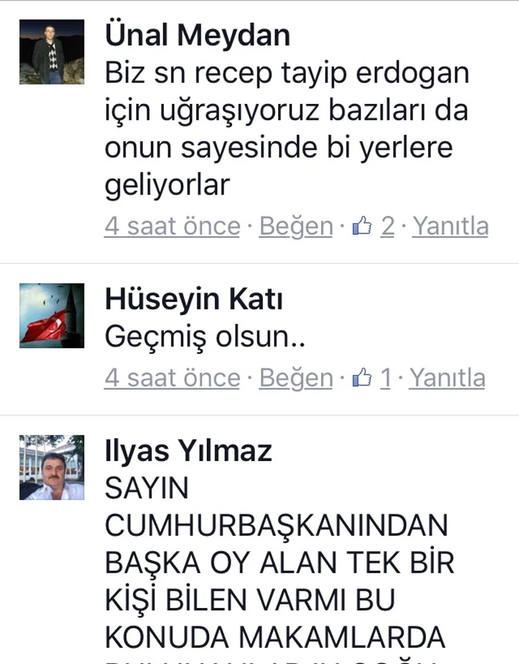 AK Partili Yusuf Kaya Facebook'tan sitem etti 3