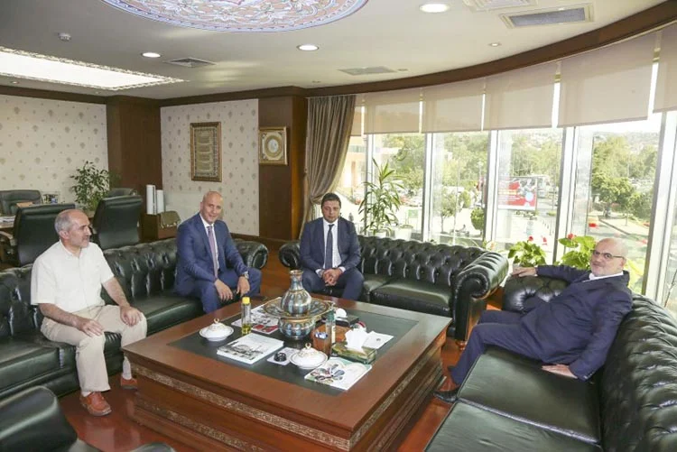 Beykoz Emniyet Müdürü Güleç’ten Başkan’a ziyaret 1 z TXHAznW0uO