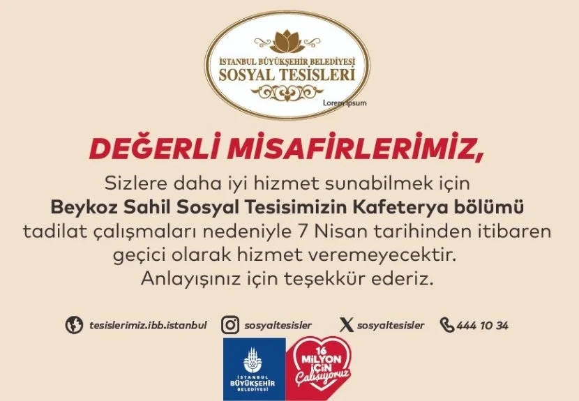 İBB Beykoz Sahil Tesisi de süresiz kapatıldı 1 ibb050 VtGdAfVtNL