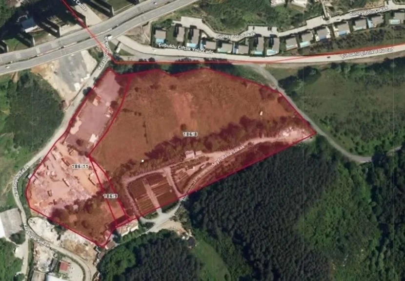 Beykoz Belediyesi'nden satılık 51 dönüm arazi 220 milyon 1 tarla27052 UKjhQZy1cs